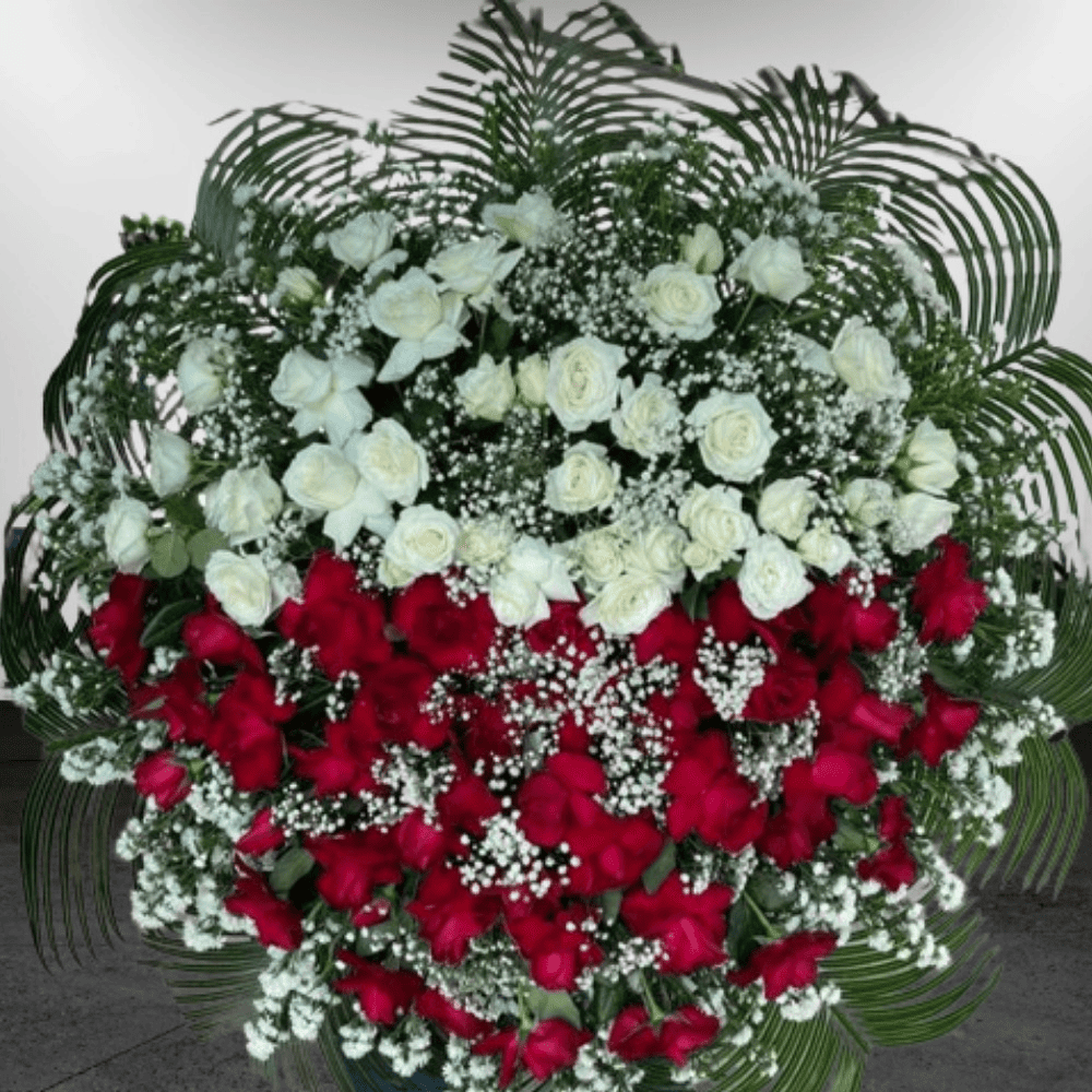 Coroa de flores em Natal