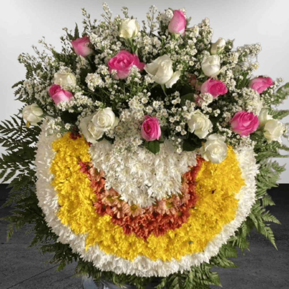 Coroa de flores em Natal