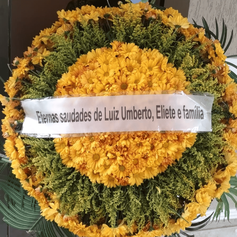 Coroa de flores em Natal