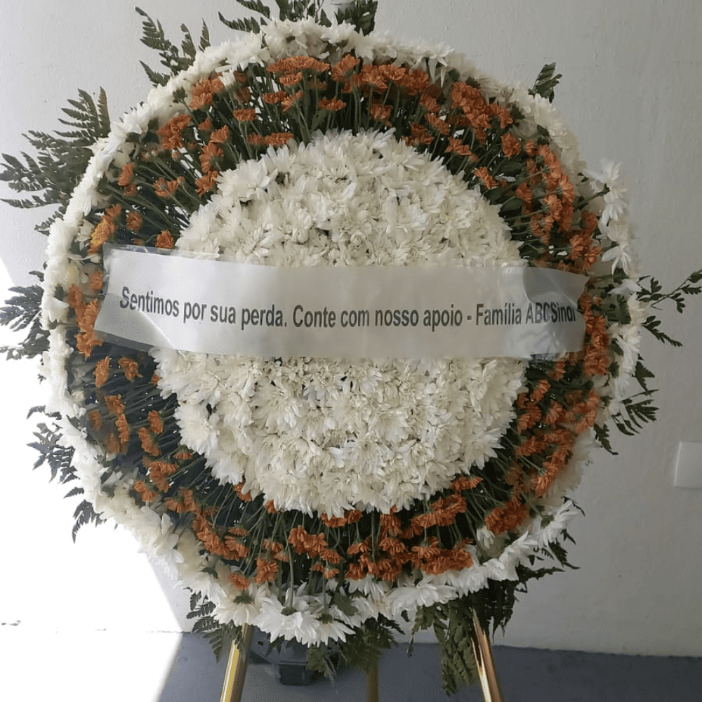 Coroa de flores em Natal